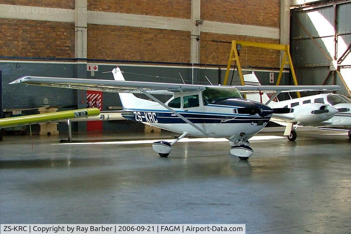 ZS-KRC, Cessna 182R Skylane C/N 182-68020, Cessna 182R Skylane [182-68020] Rand~ZS 21/09/2006