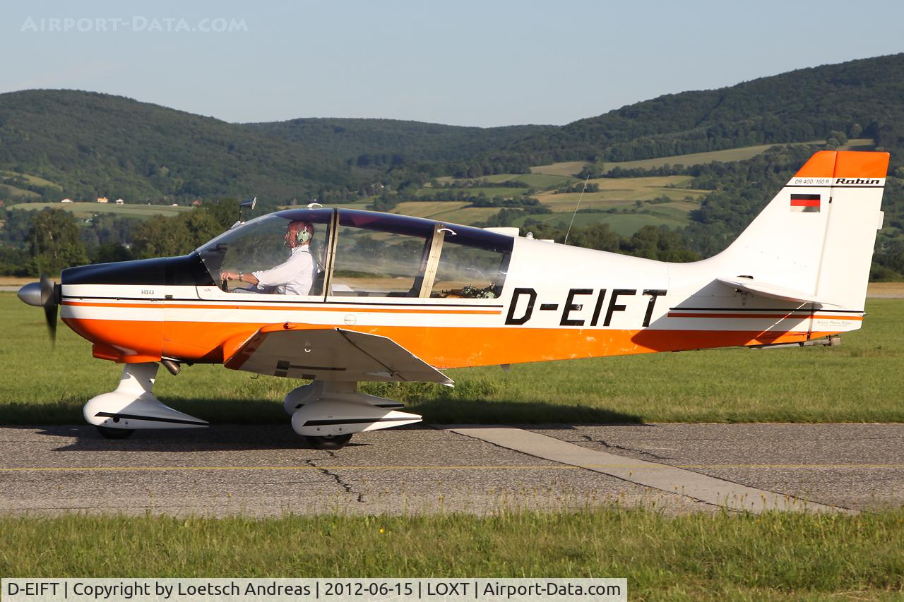 D-EIFT, 1976 Robin DR-400-180R Remorqueur Regent C/N 1014, Segelfliegerclub Tulln