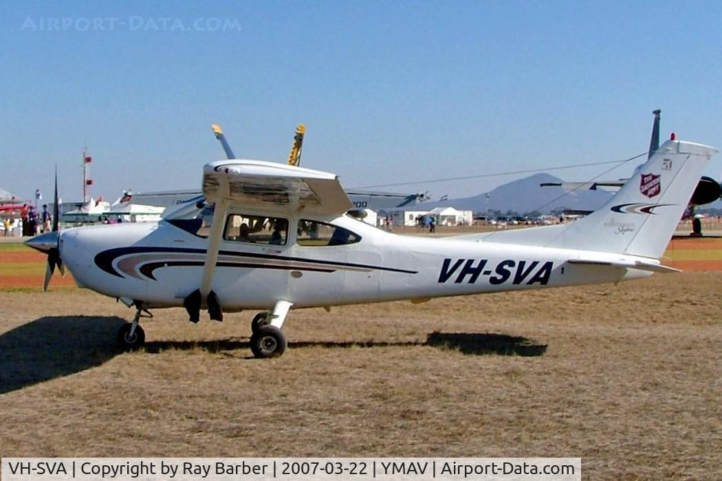 VH-SVA, 2000 Cessna 182S Skylane C/N 18280752, Cessna 182S Skylane [182-80752] Avalon~VH 22/03/2007. Used by the Salvation Army.