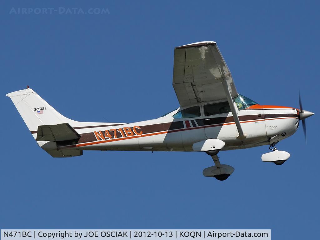 N471BC, 1976 Cessna 182P Skylane C/N 18264591, Leaving Brandywine