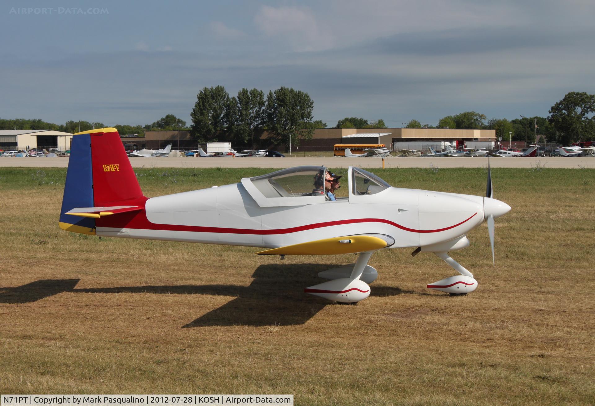 N71PT, 2003 Vans RV-7A C/N 002, Vans RV-7A