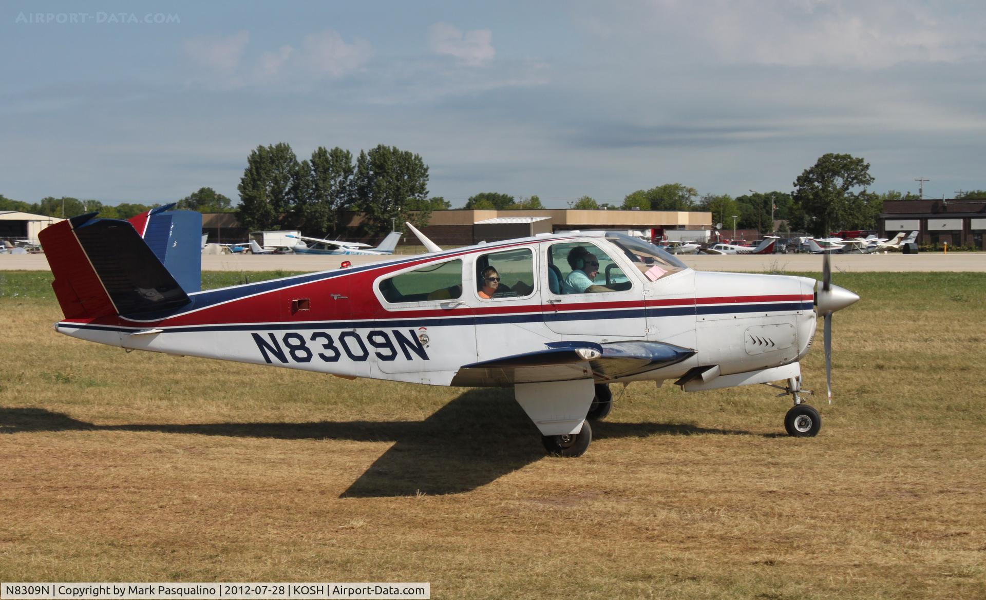 N8309N, 1968 Beech V35A Bonanza C/N D-8720, Beech V35A