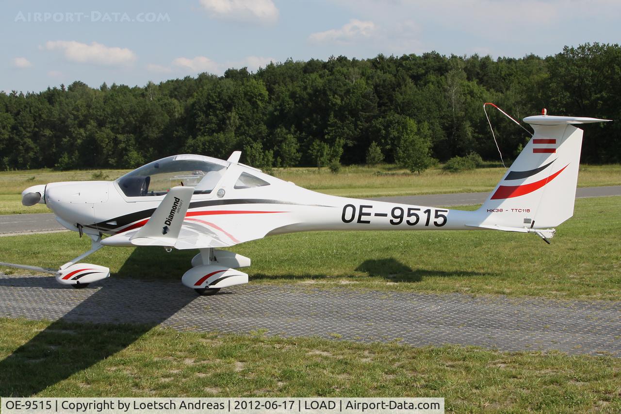 OE-9515, Diamond HK-36TTC Super Dimona C/N 36848, Fliegerclub St. Poelten