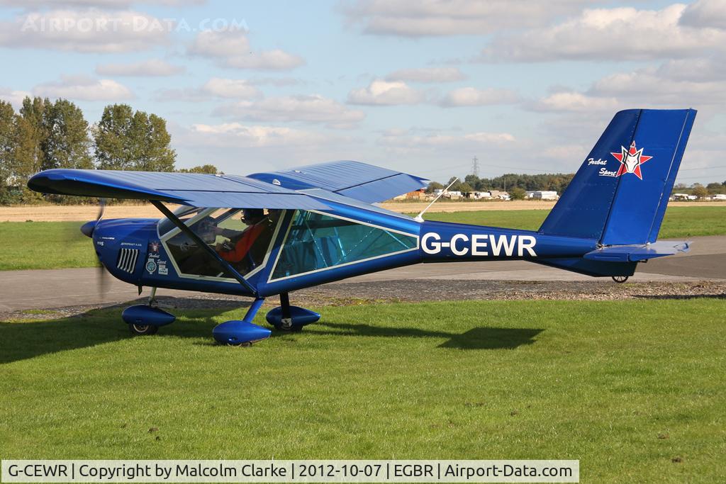 G-CEWR, 2008 Aeroprakt A-22L Foxbat C/N PFA 317A-14736, Aeroprakt A-22L. Hibernation Fly-In, The Real Aeroplane Club, Breighton Airfield, October 2012.