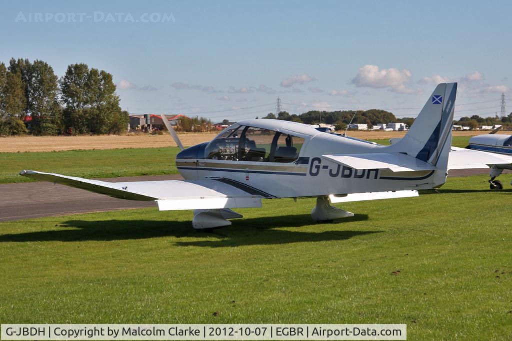 G-JBDH, 1989 Robin DR-400-180 Regent Regent C/N 1901, Robin DR-400-180 Regent. Hibernation Fly-In, The Real Aeroplane Club, Breighton Airfield, October 2012.