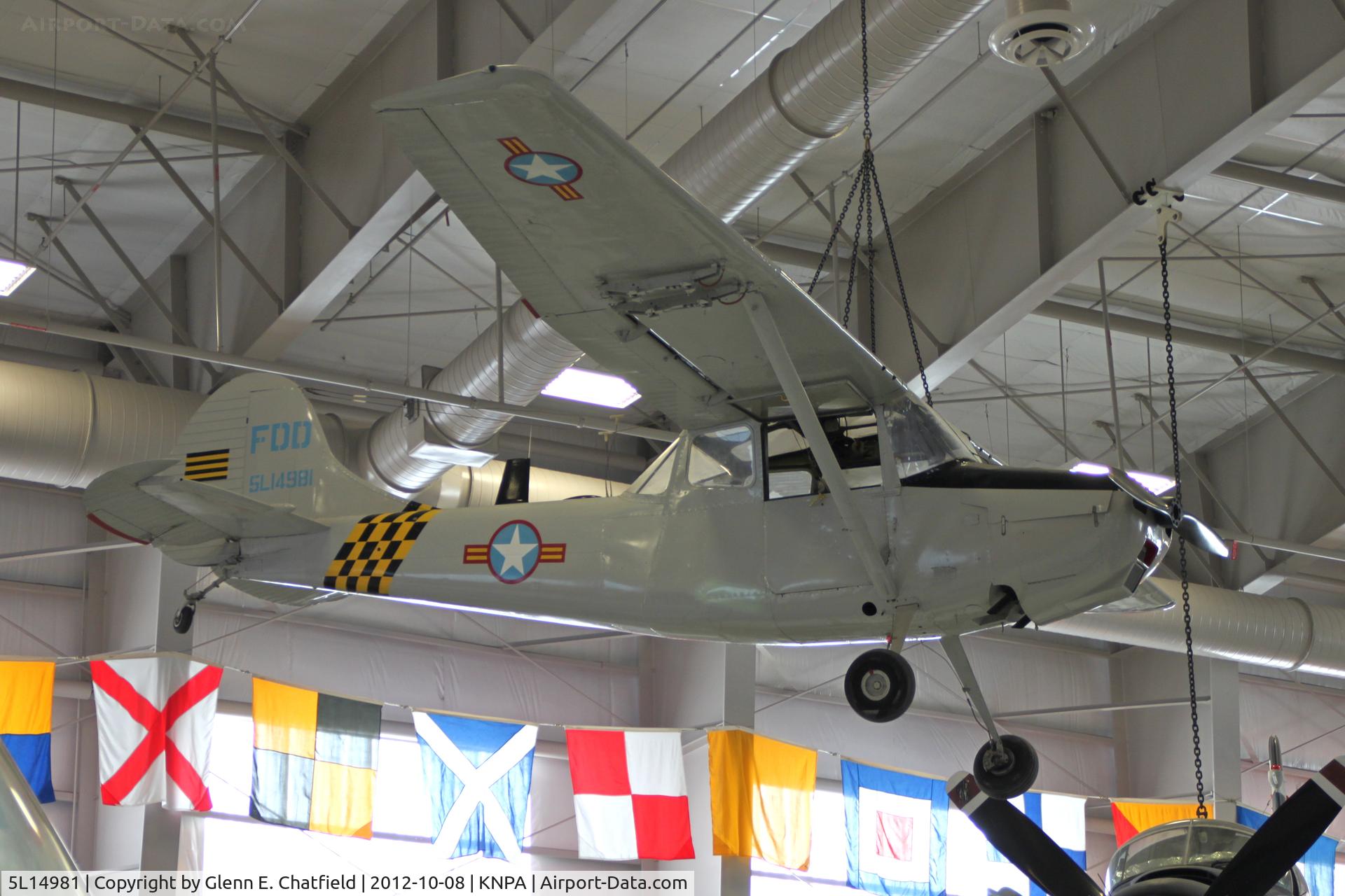 5L14981, 1950 Cessna O-1A Bird Dog C/N 21866, Naval Aviation Museum
