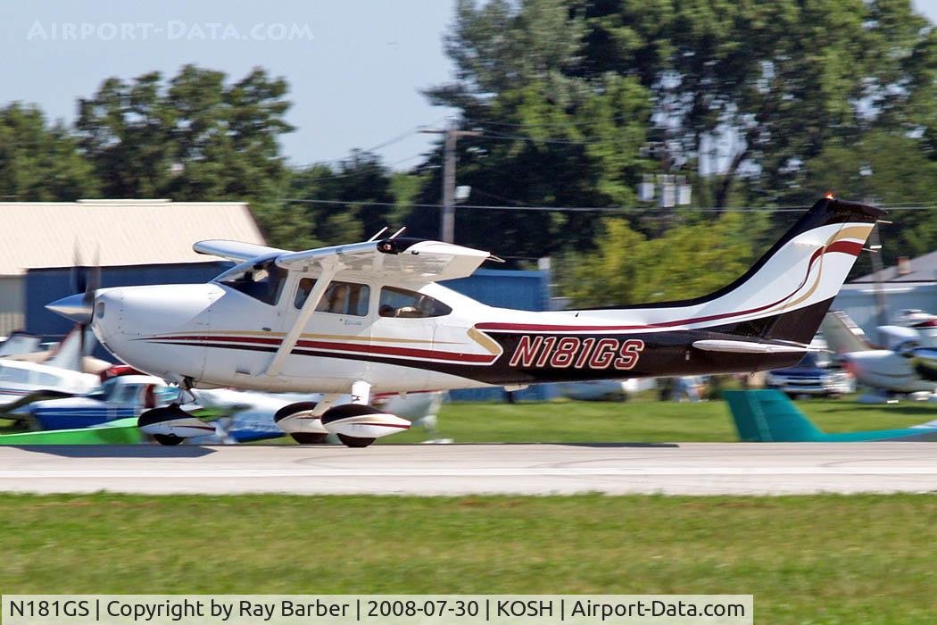 N181GS, 2006 Cessna T182T Turbo Skylane C/N T18208499, Cessna T.182T Skylane [T182-08499] Oshkosh~N 30/07/2008