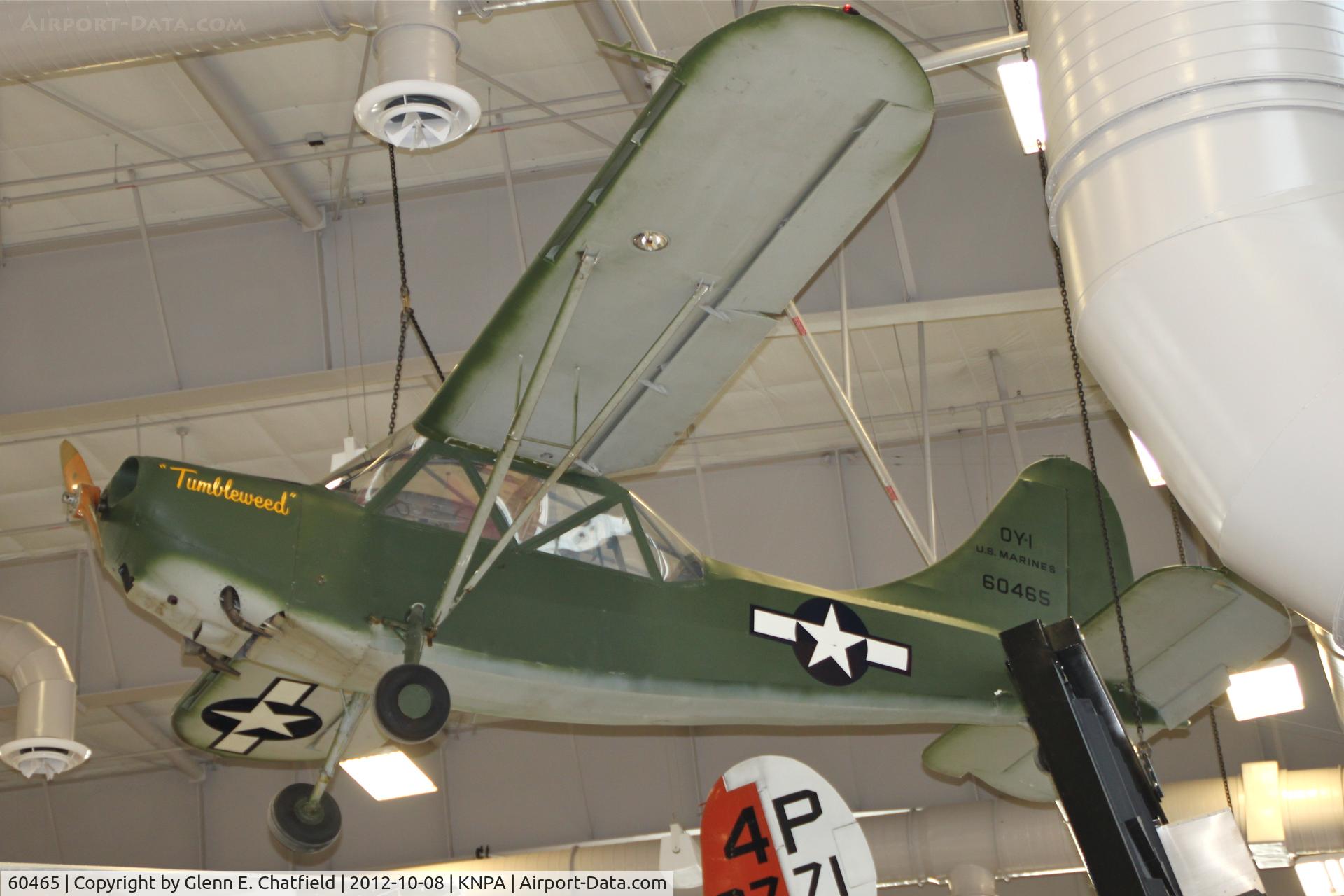 60465, 1943 Stinson L-5 Sentinel C/N 76-385, Naval Aviation Museum