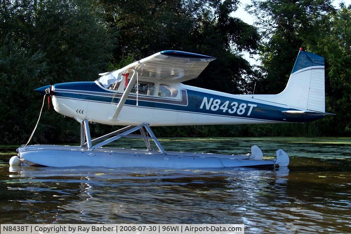 N8438T, 1959 Cessna 182B Skylane C/N 52338, Cessna 182B Skylane [52338] Oshkosh-Lake Winnebago Seaplane Base~N 30/07/2008