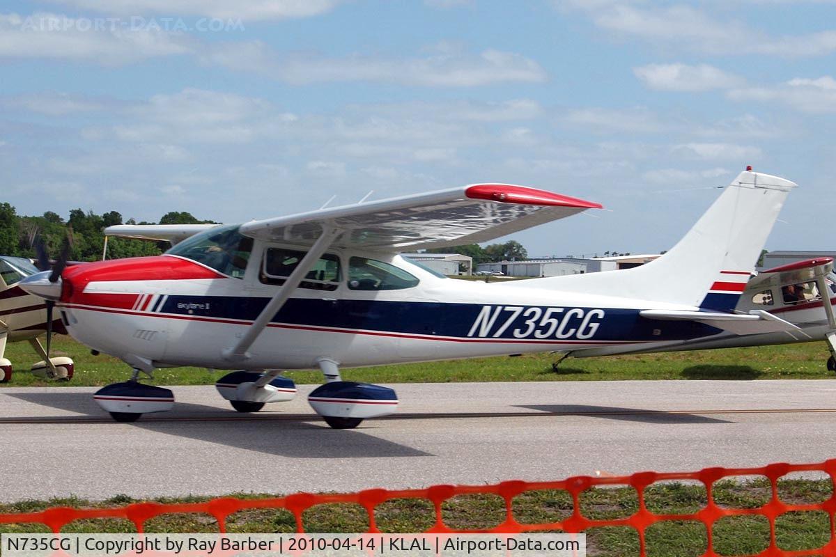 N735CG, 1976 Cessna 182Q Skylane C/N 18265314, Cessna 182Q Skylane [182-65314] Lakeland-Linder~N 14/04/2010