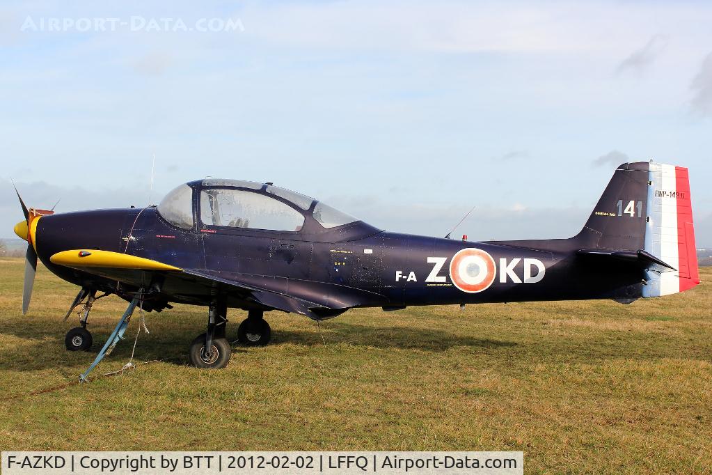 F-AZKD, Focke-Wulf FWP-149D C/N 141, cn 141