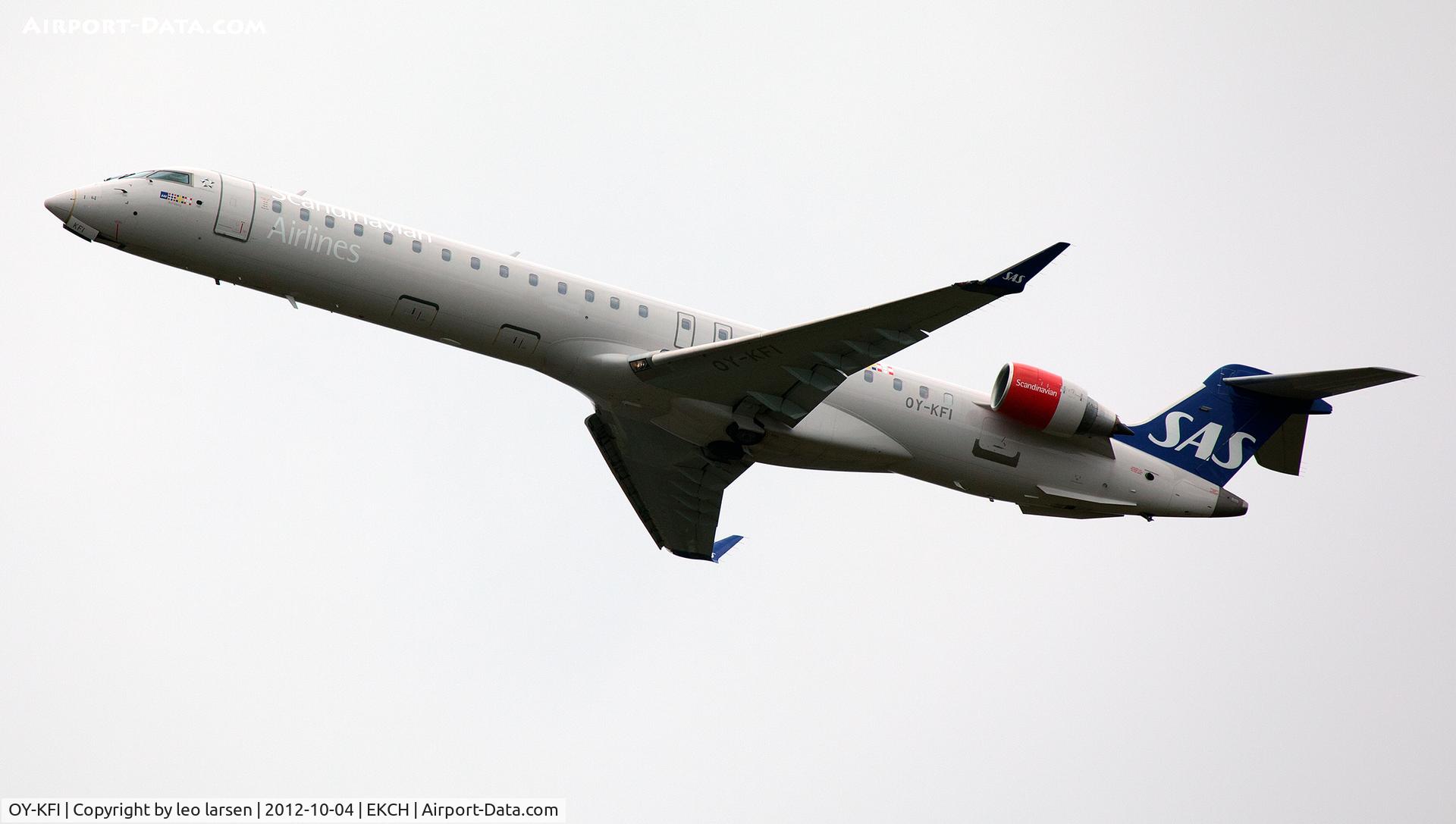 OY-KFI, 2009 Canadair CRJ-900ER (CL-600-2D24) C/N 15242, Copenhagen Kastrup 4.10.12