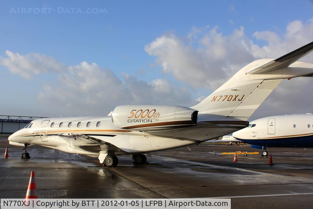 N770XJ, 2007 Cessna 750 Citation X C/N 750-0270, 5000th Citation