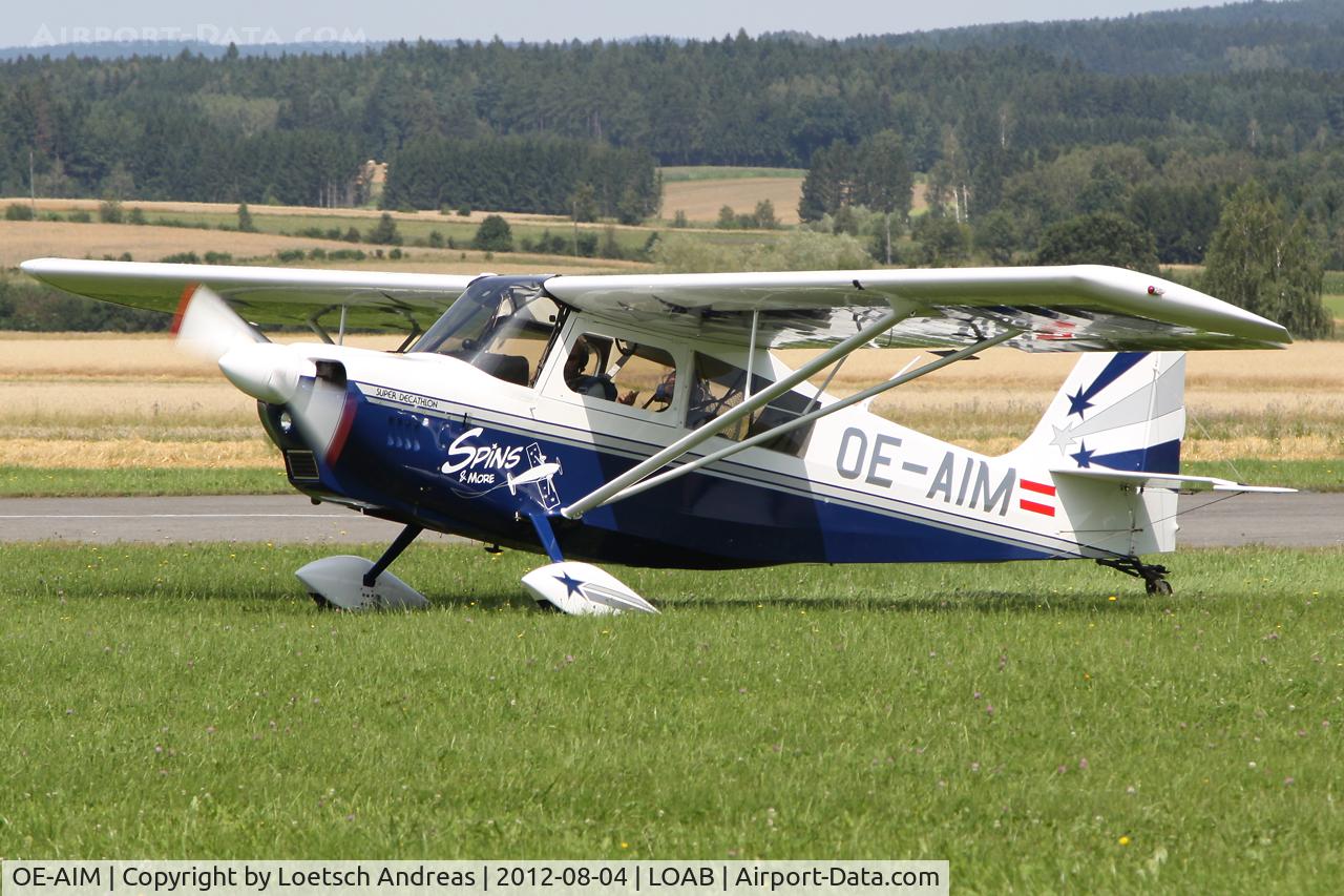 OE-AIM, American Champion 8KCAB Super Decathlon C/N 1090-2009, Spins & More