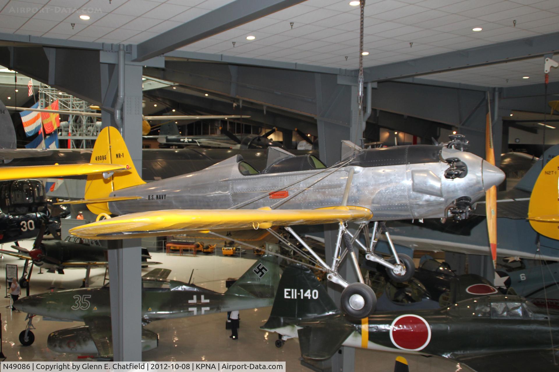 N49086, Ryan Aeronautical PT-22 C/N 1541, Naval Aviation Museum PT-22 41-15512 marked as NR-1