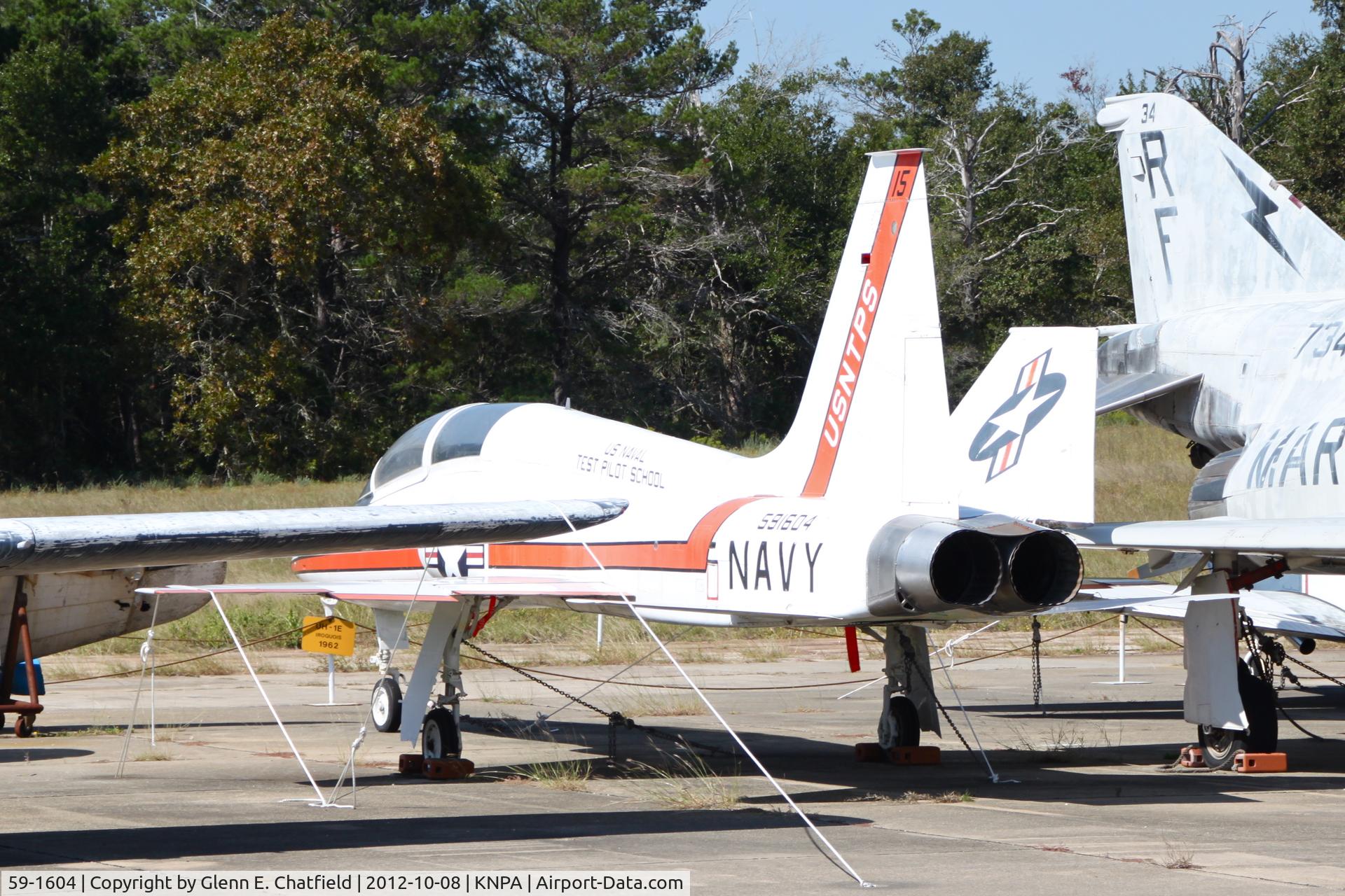 59-1604, 1959 Northrop T-38A-20-NO Talon C/N N.5117, Naval Aviation Museum