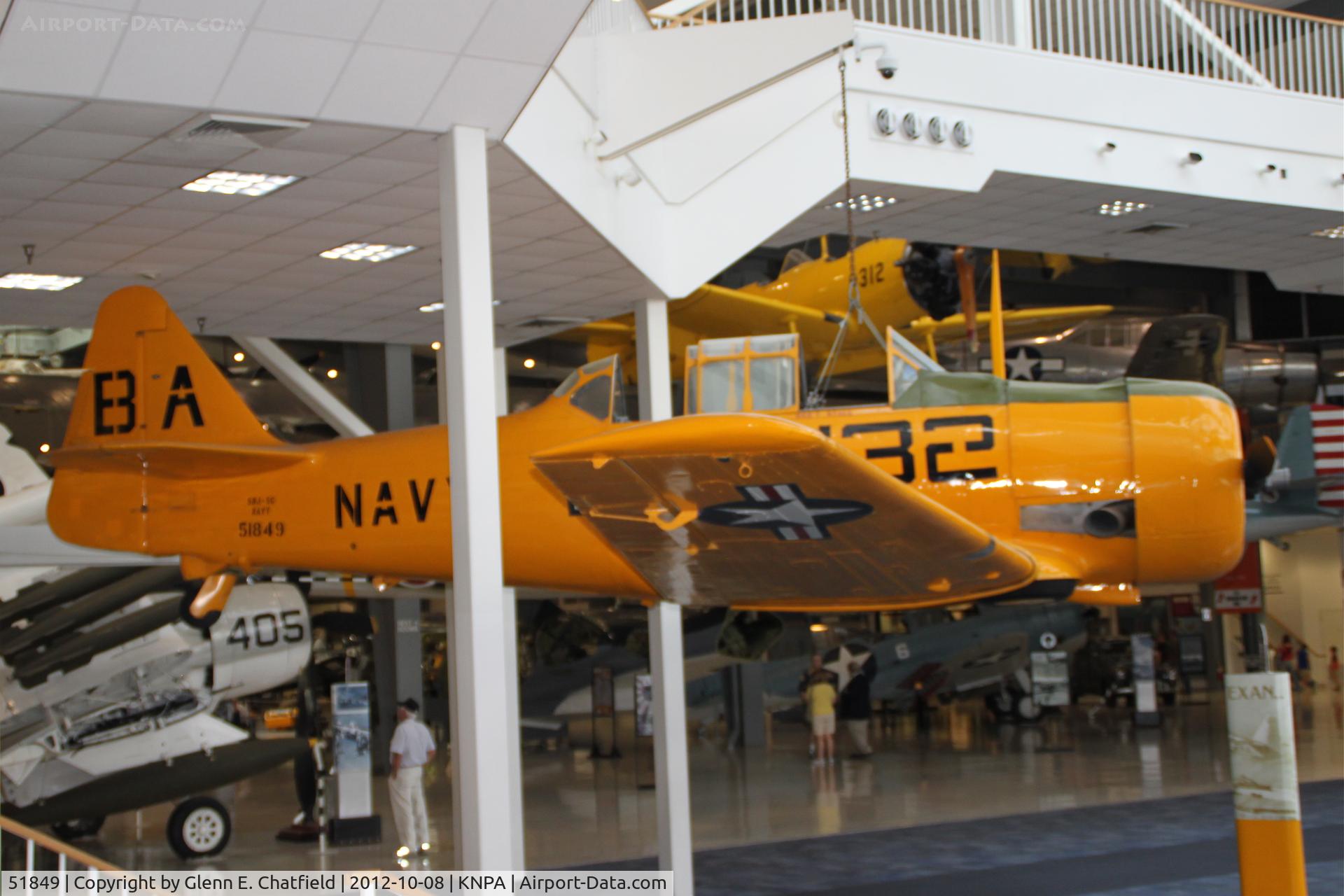 51849, North American SNJ-5 Texan Texan C/N 88-14827, Naval Aviation Museum