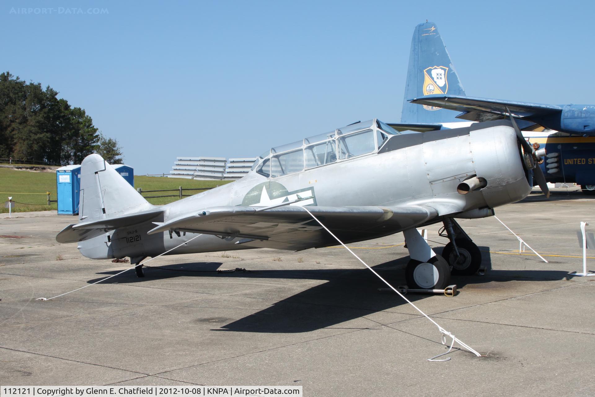 112121, North American SNJ-6 Texan C/N 121-43076, Naval Aviation Museum
