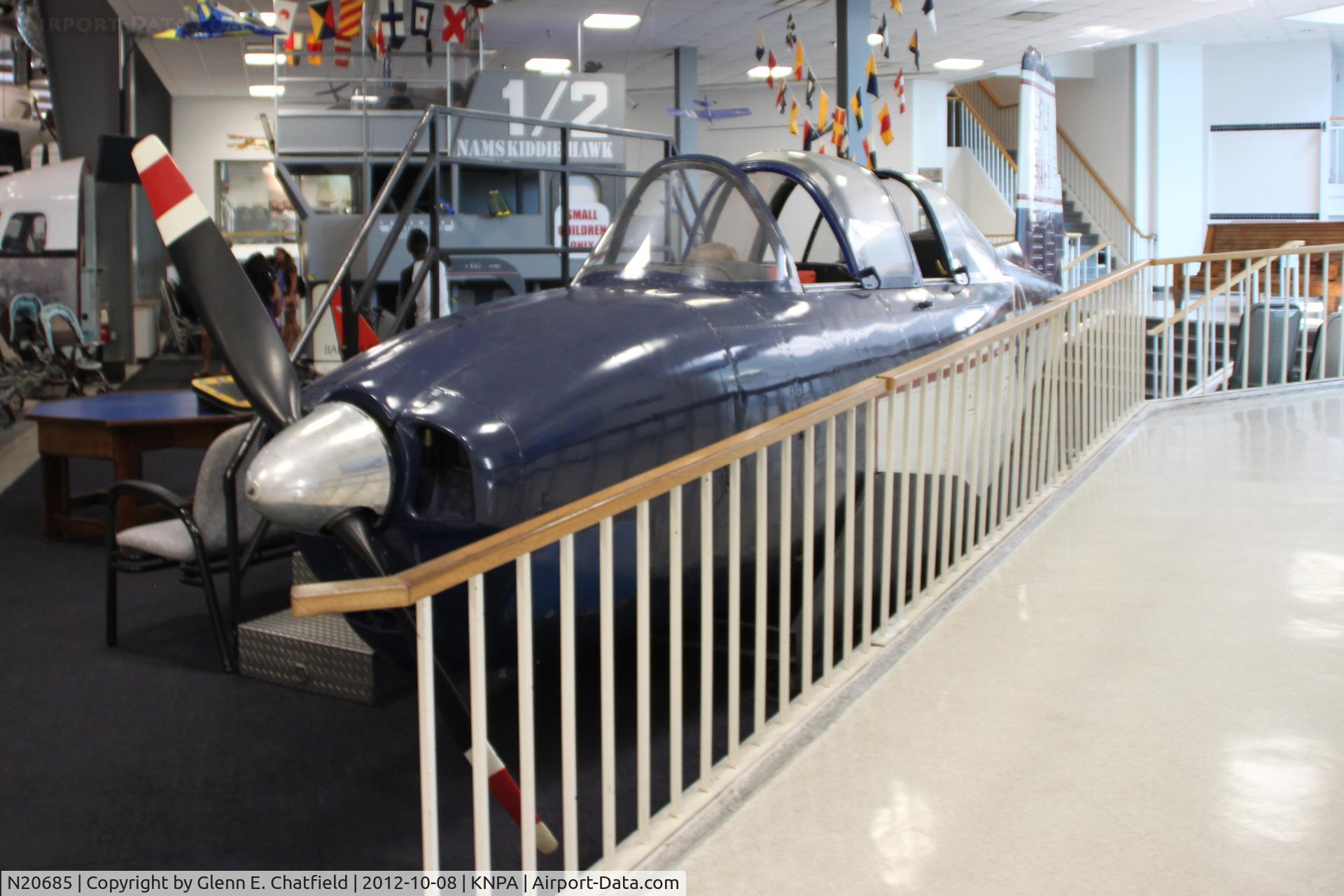 N20685, 1955 Beech D-45 Mentor C/N BG-303, Naval Aviation Museum T-34B 143996