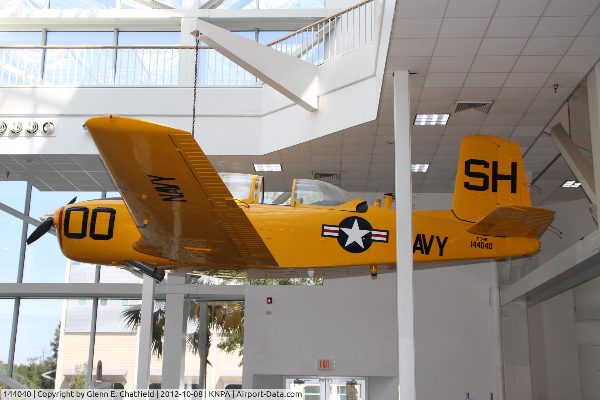 144040, Beech T-34B Mentor C/N BG-347, Naval Aviation Museum