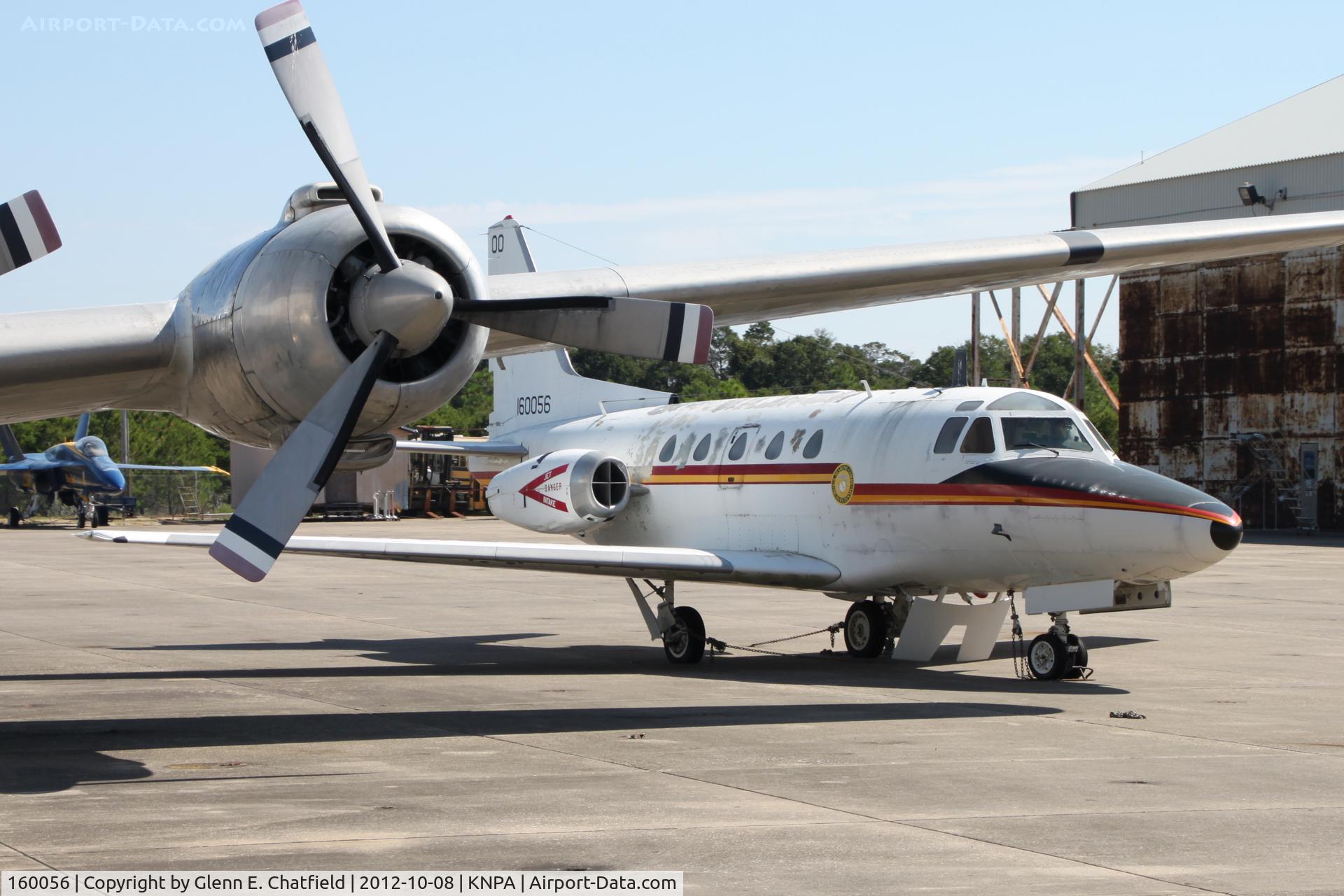 160056, North American Rockwell CT-39G Sabreliner C/N 306-107, Naval Aviation Museum