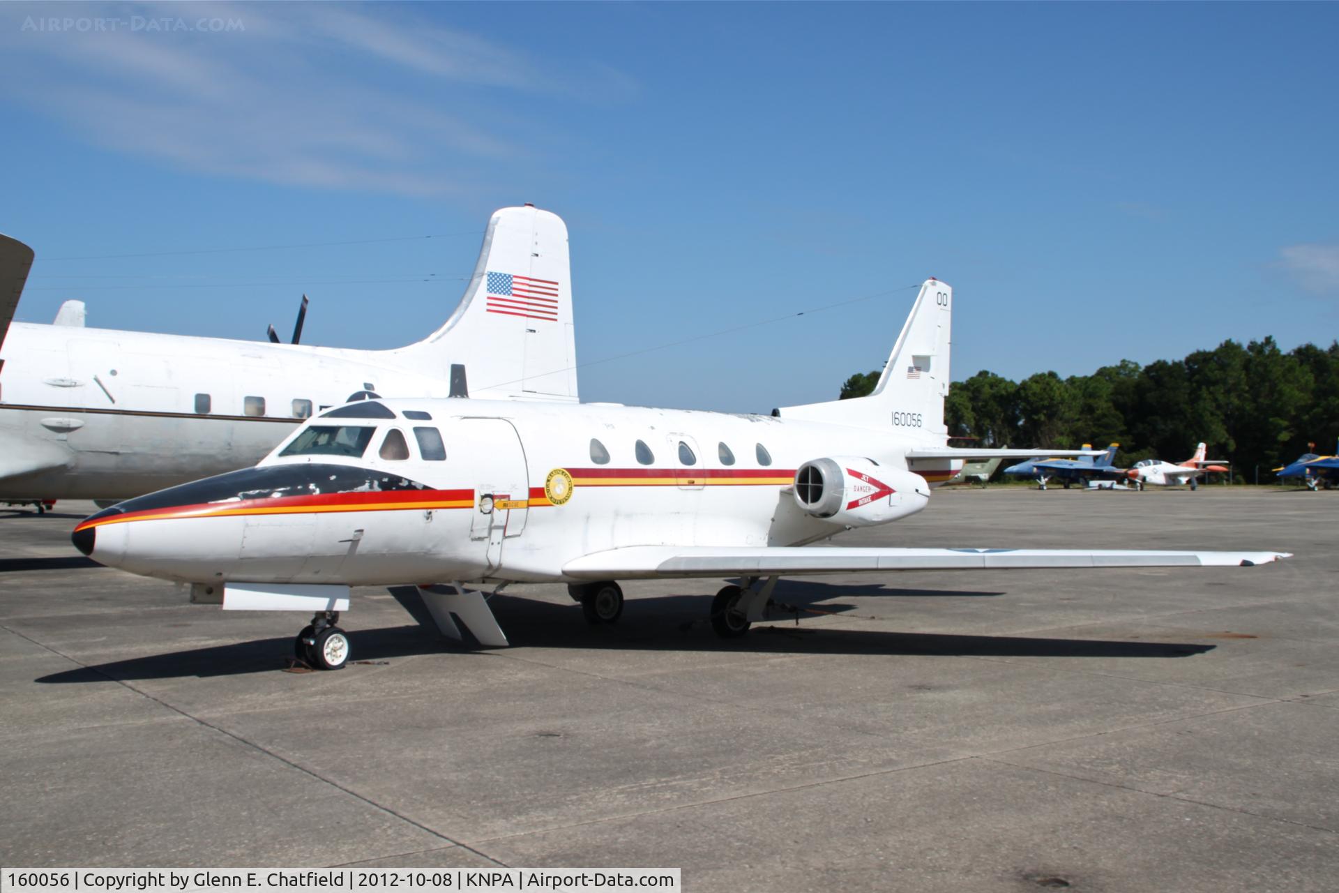 160056, North American Rockwell CT-39G Sabreliner C/N 306-107, Naval Aviation Museum