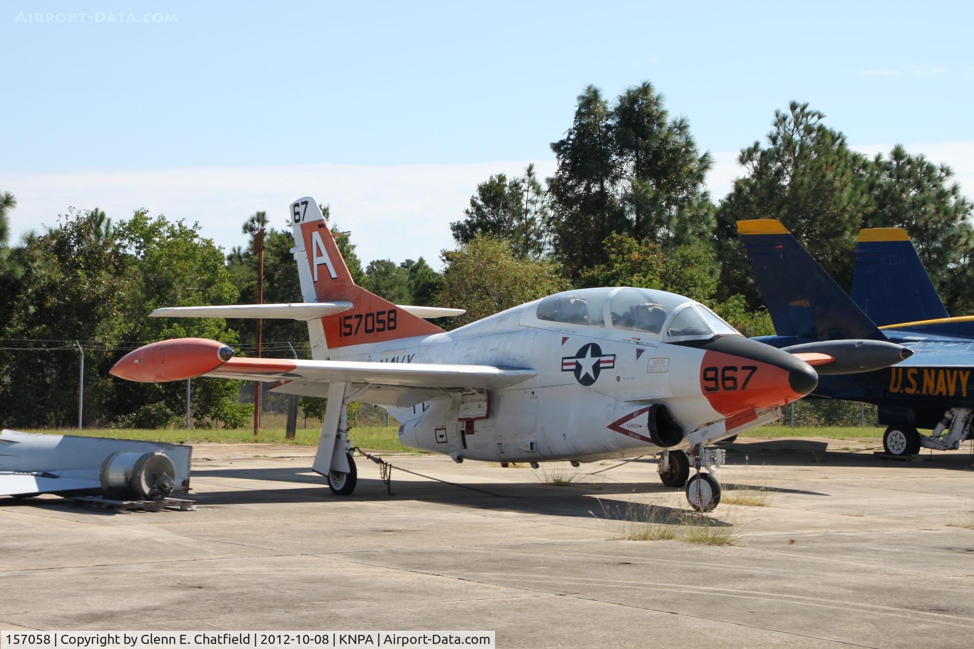 157058, Rockwell T-2C Buckeye C/N 332-29, Naval Aviation Museum