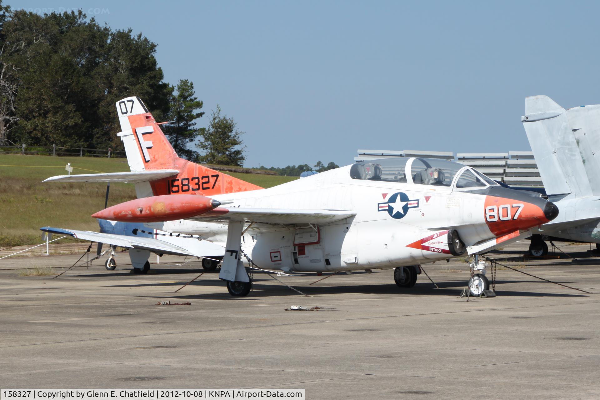 158327, Rockwell T-2C Buckeye C/N 340-18, Naval Aviation Museum