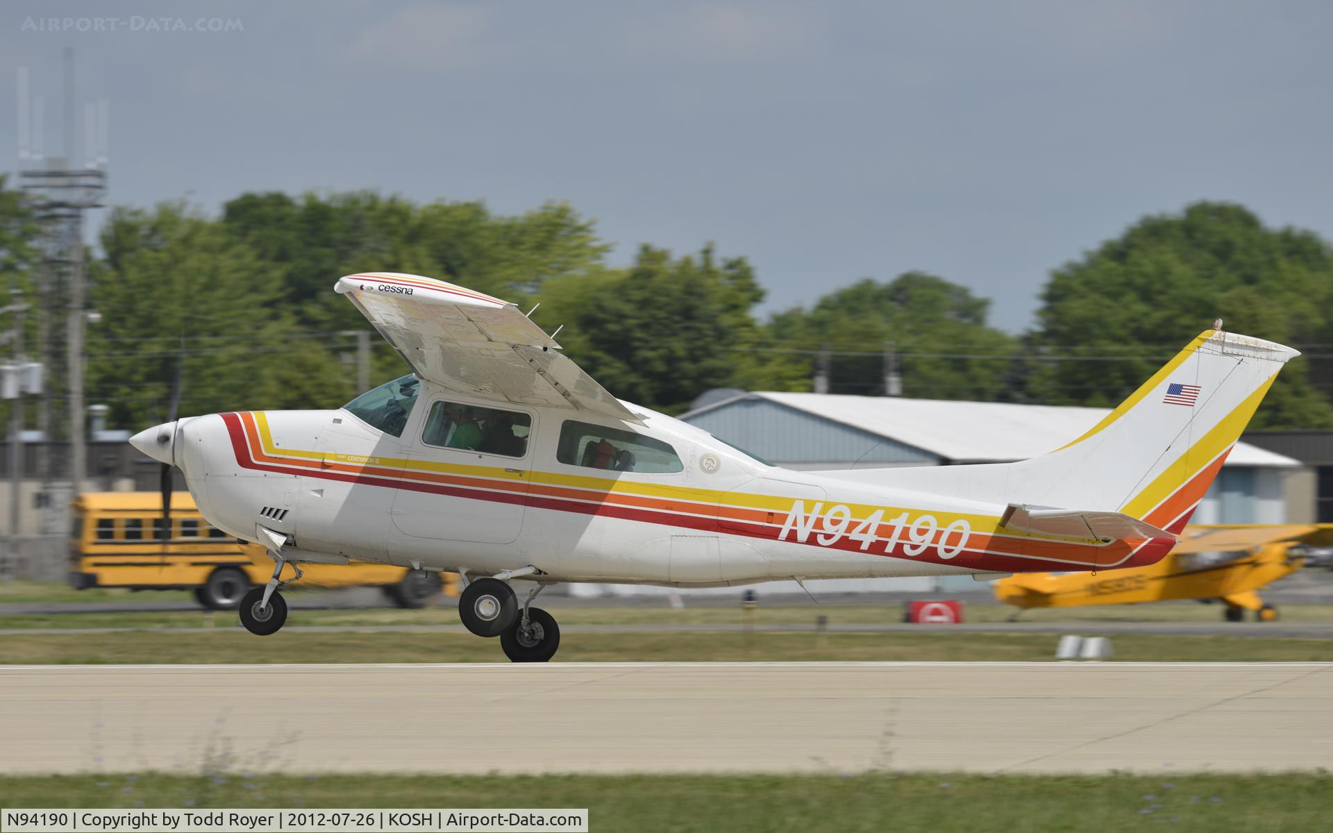 N94190, 1974 Cessna T210L Turbo Centurion C/N 21060532, Airventure 2012