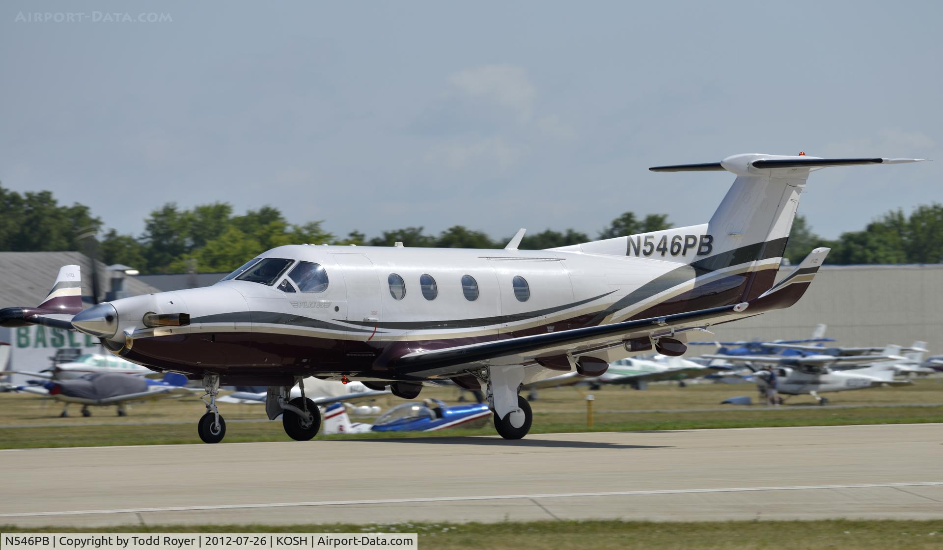 N546PB, 2004 Pilatus PC-12/45 C/N 546, Airventure 2012