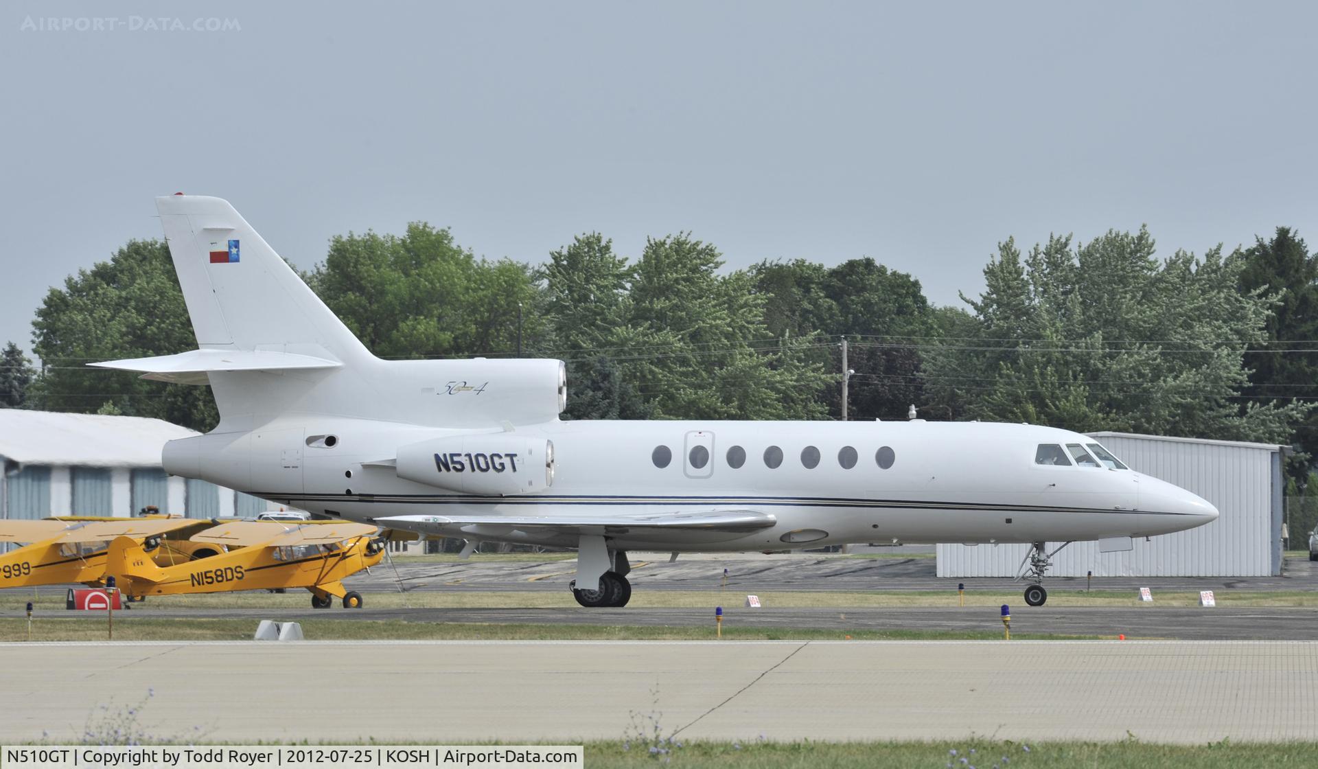 N510GT, 1982 Dassault Falcon 50 C/N 88, Airventure 2012