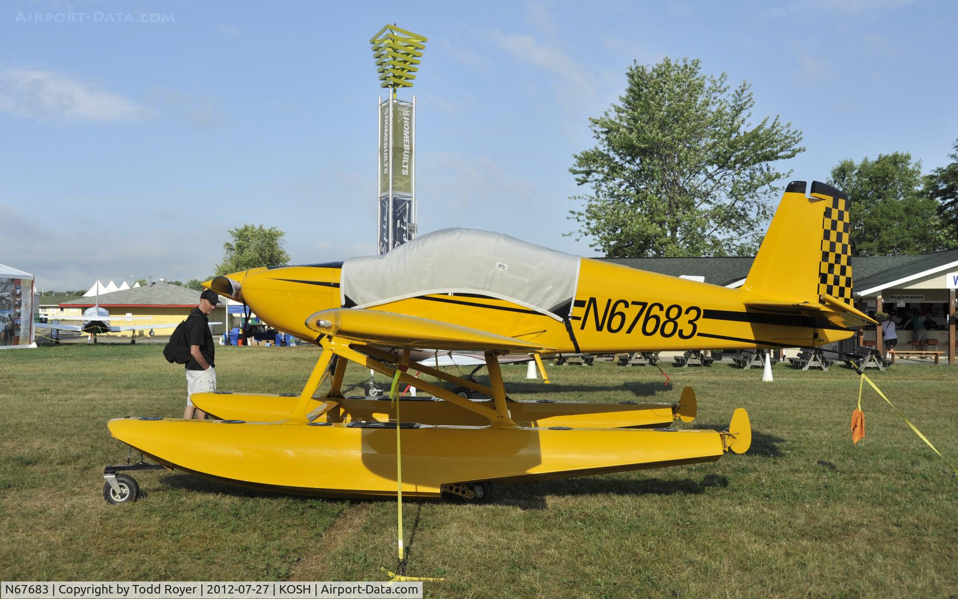 N67683, 2007 Vans RV-7 C/N 72630, Airventure 2012