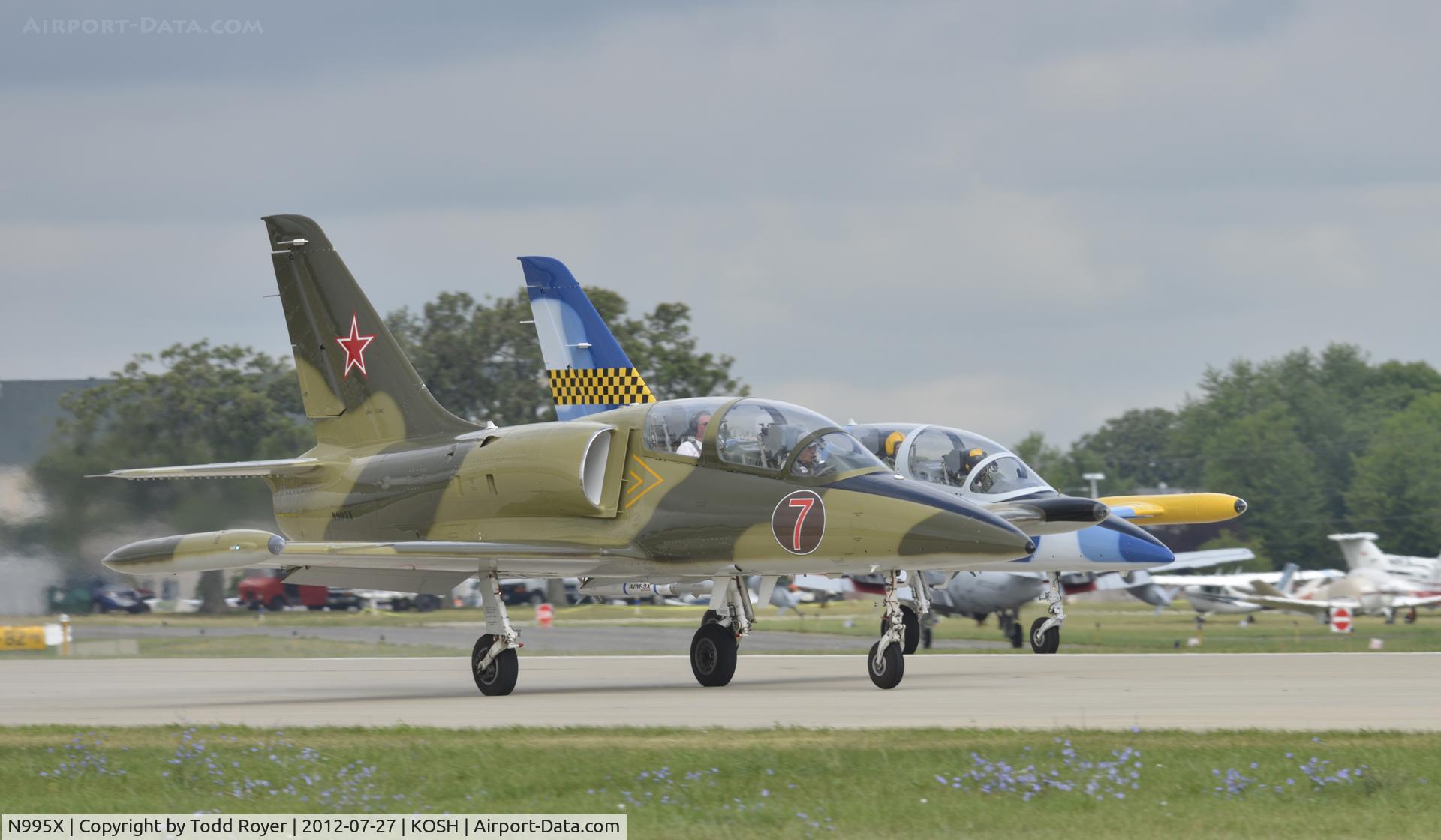 N995X, 1983 Aero L-39C Albatros C/N 332507, Airventure 2012