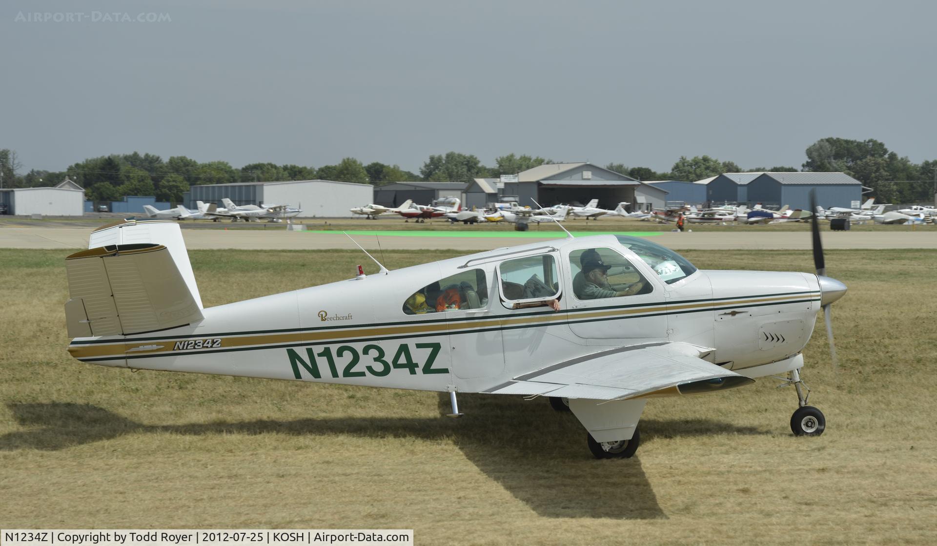 N1234Z, 1961 Beech N35 Bonanza C/N D-6695, Airventure 2012