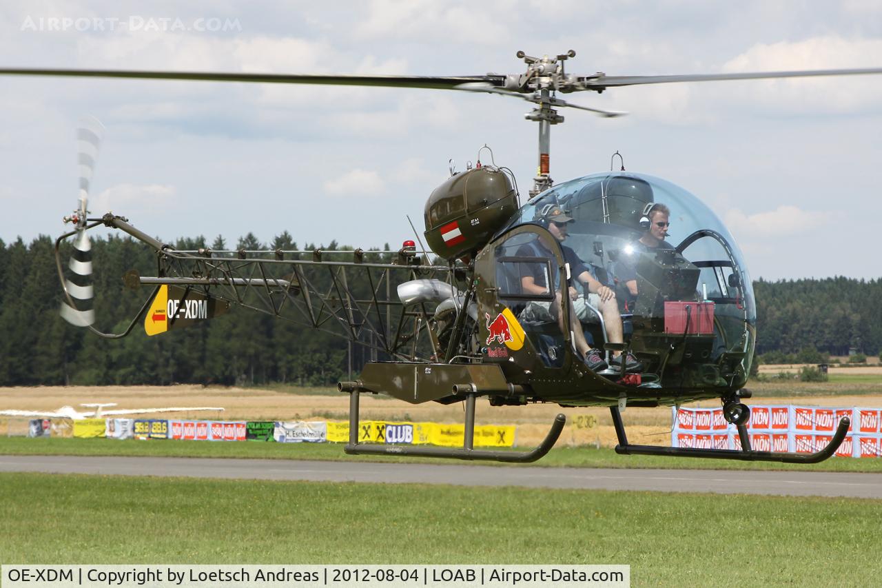 OE-XDM, 1966 Bell-Soloy 47G-3B-1T C/N 3575, THE FLYING BULLS