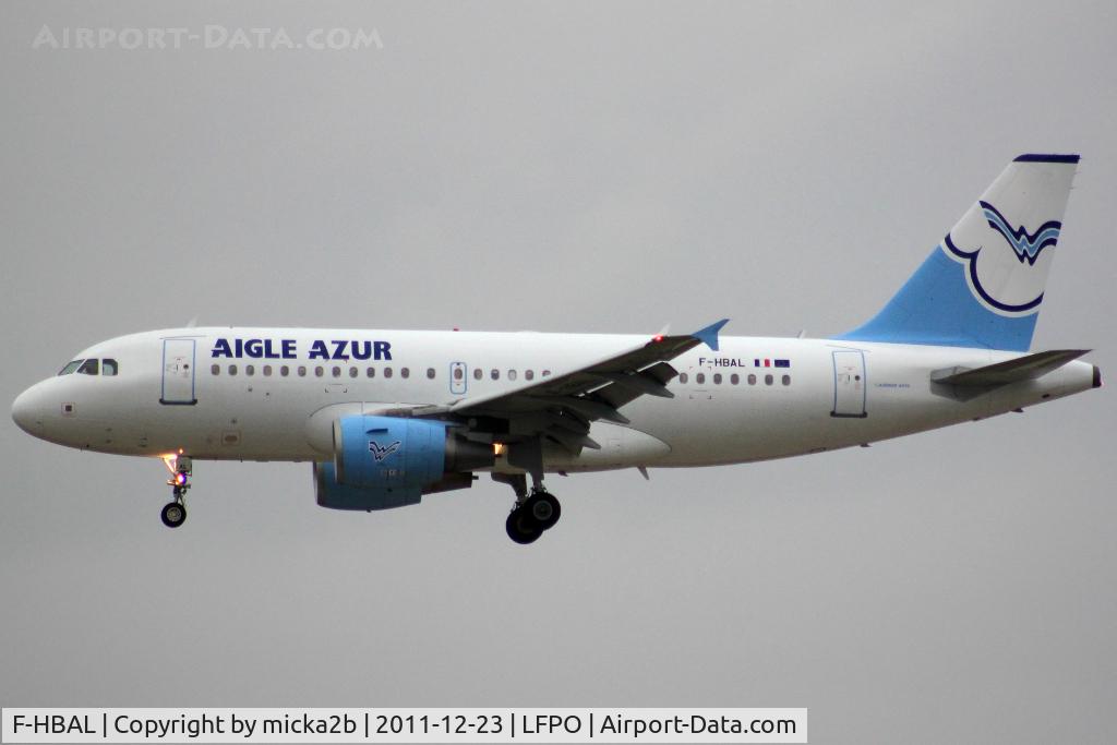 F-HBAL, 2006 Airbus A319-111 C/N 2870, Landing