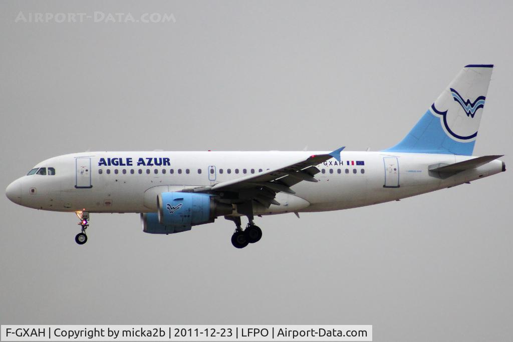 F-GXAH, 2002 Airbus A319-112 C/N 1846, Landing