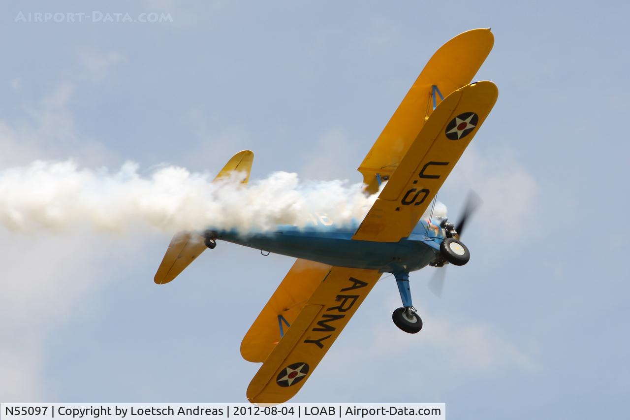 N55097, 1941 Boeing A75N1(PT17) C/N 75-710, Stearman