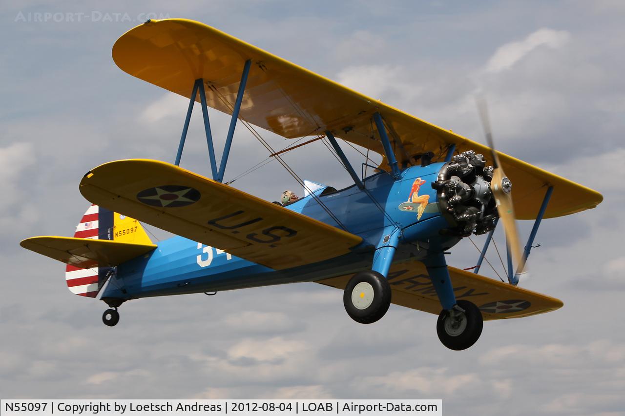 N55097, 1941 Boeing A75N1(PT17) C/N 75-710, Stearman