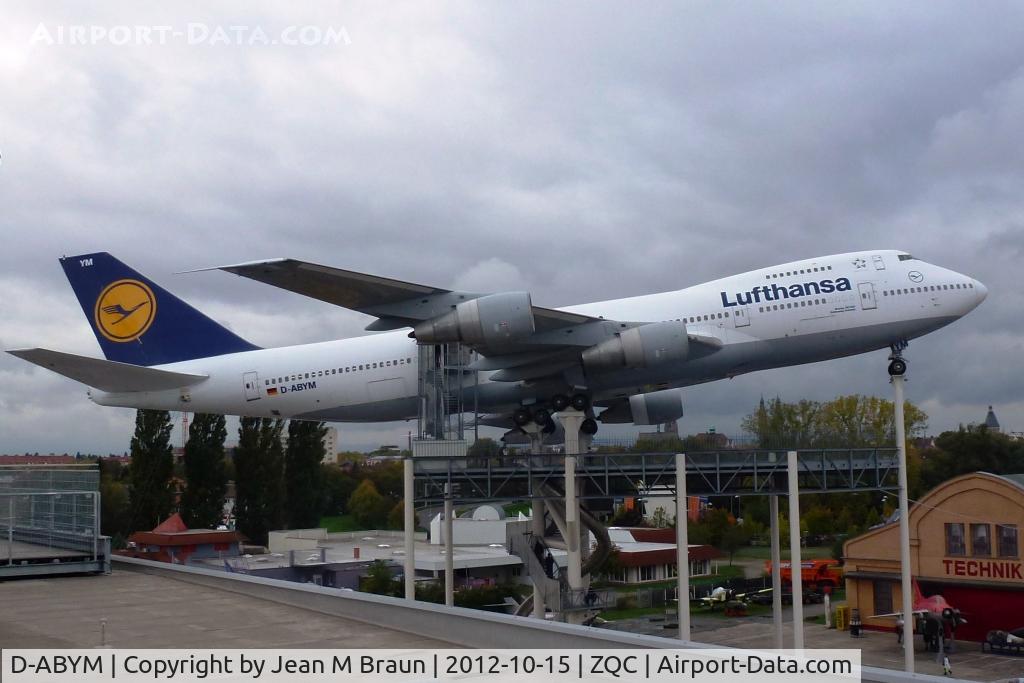 D-ABYM, 1978 Boeing 747-230BM C/N 21588, Although not only devoted to aviation, Technik Museum Speyer has a large collection of aircrafts, including an original BURAN space shuttle and this B-747 Jumbo jet.