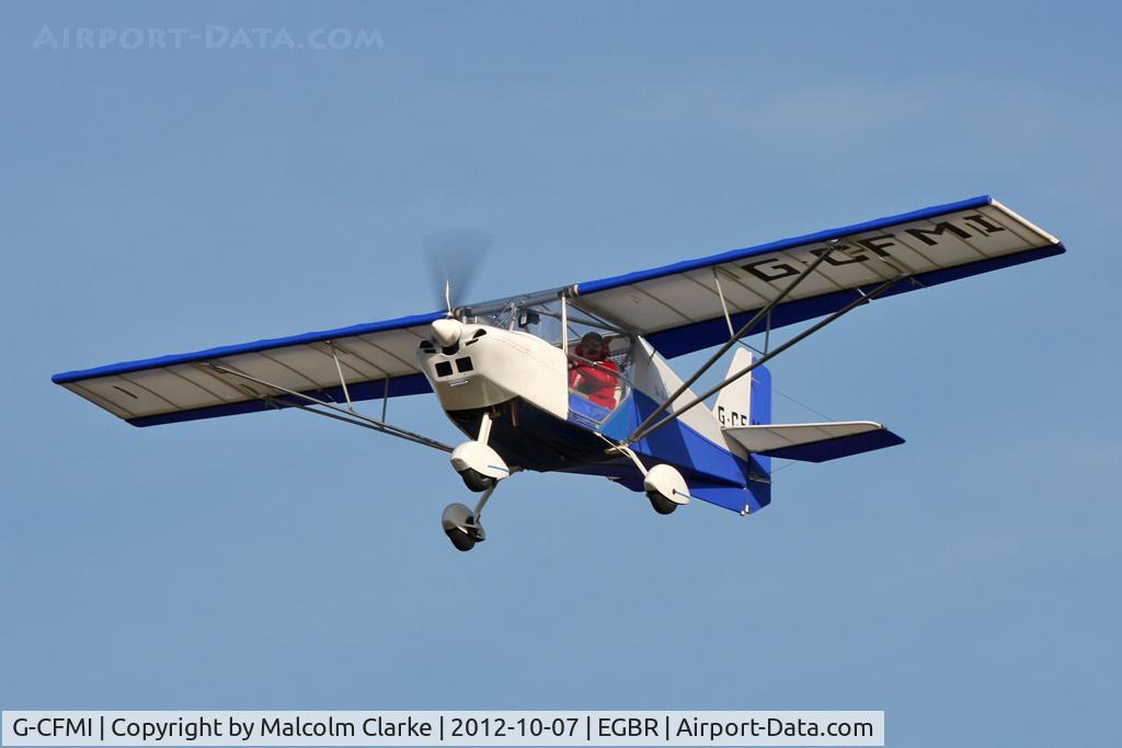 G-CFMI, 2008 Skyranger 912(1) C/N BMAA/HB/580, Skyranger 912-1. Hibernation Fly-In, The Real Aeroplane Club, Breighton Airfield, October 2012.