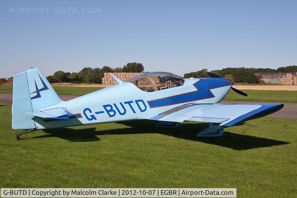 G-BUTD, 1993 Vans RV-6 C/N PFA 181-12152, Vans RV-6. Hibernation Fly-In, The Real Aeroplane Club, Breighton Airfield, October 2012.