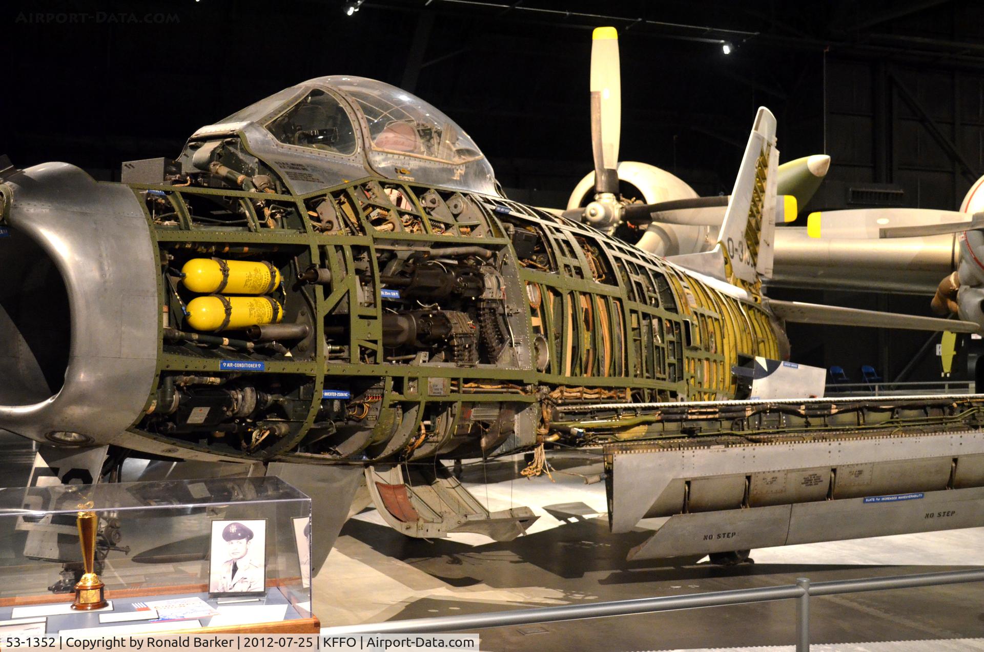 53-1352, 1953 North American F-86H-10-NH Sabre C/N 203-124, AF Museum
