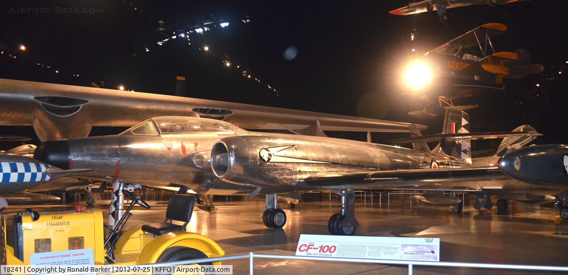 18241, 1954 Avro Canada CF-100 Mk.4A Canuck C/N 141, AF Museum