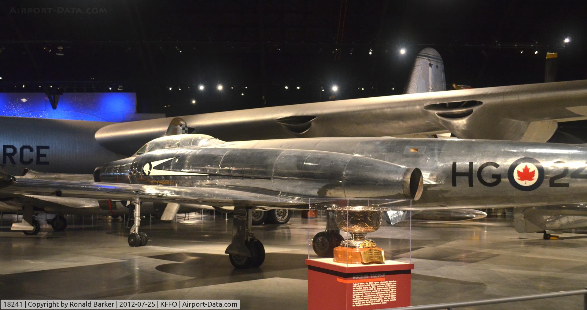 18241, 1954 Avro Canada CF-100 Mk.4A Canuck C/N 141, AF Museum