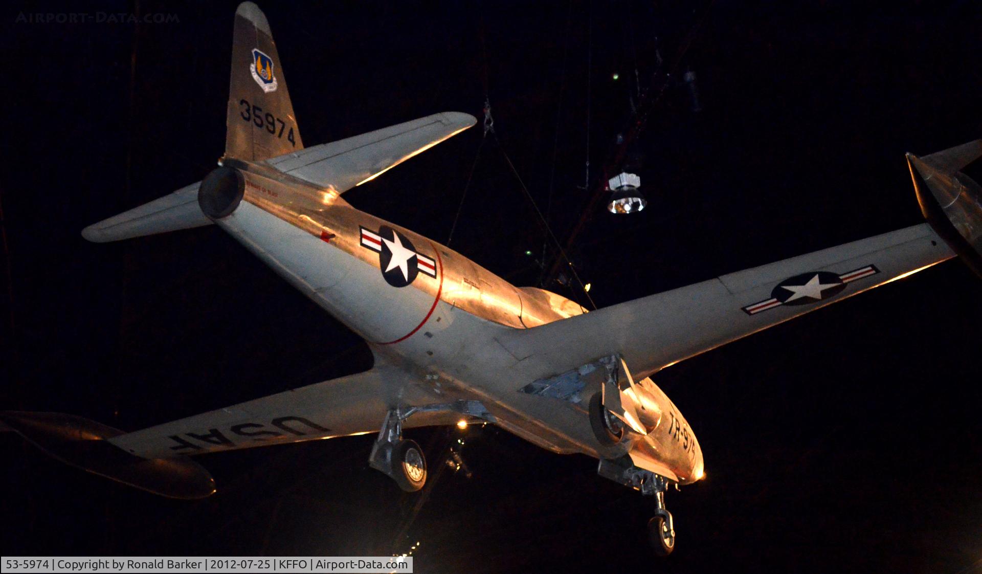 53-5974, 1953 Lockheed T-33A-5-LO Shooting Star C/N 580-9456, AF Museum