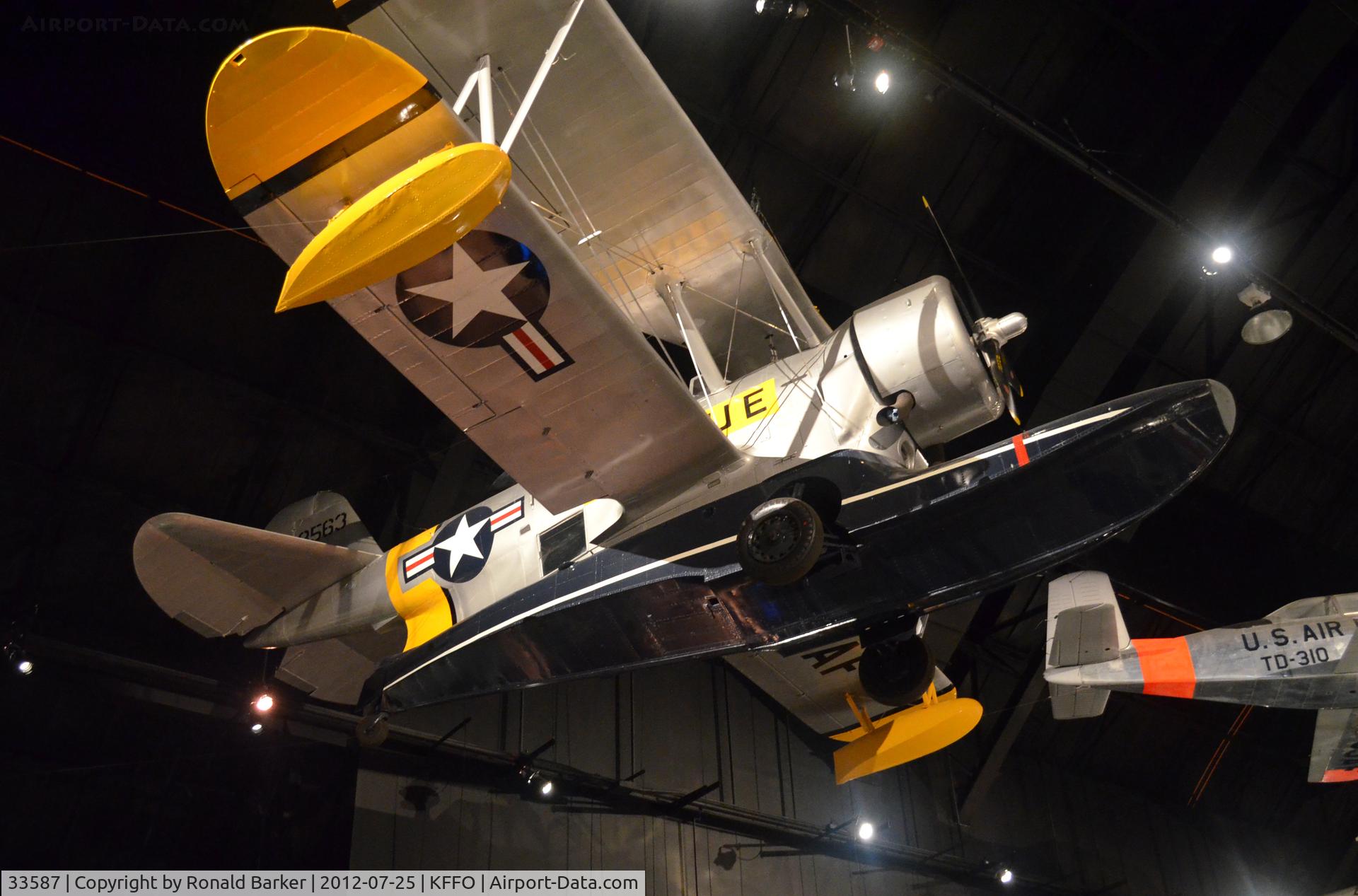 33587, 1945 Grumman J2F-6 Duck C/N 33587, AF Museum  shown as OA-12  8563