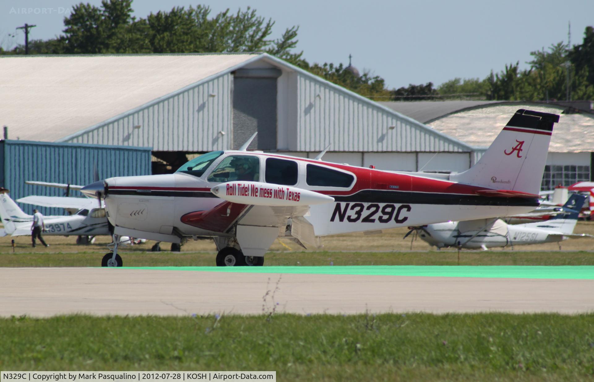 N329C, 1973 Beech F33A Bonanza C/N CE-444, Beech F33A