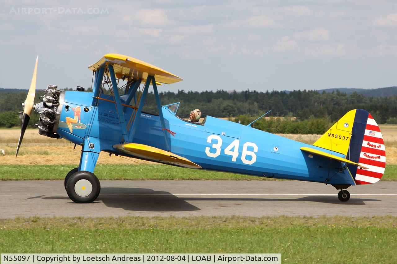 N55097, 1941 Boeing A75N1(PT17) C/N 75-710, Stearman