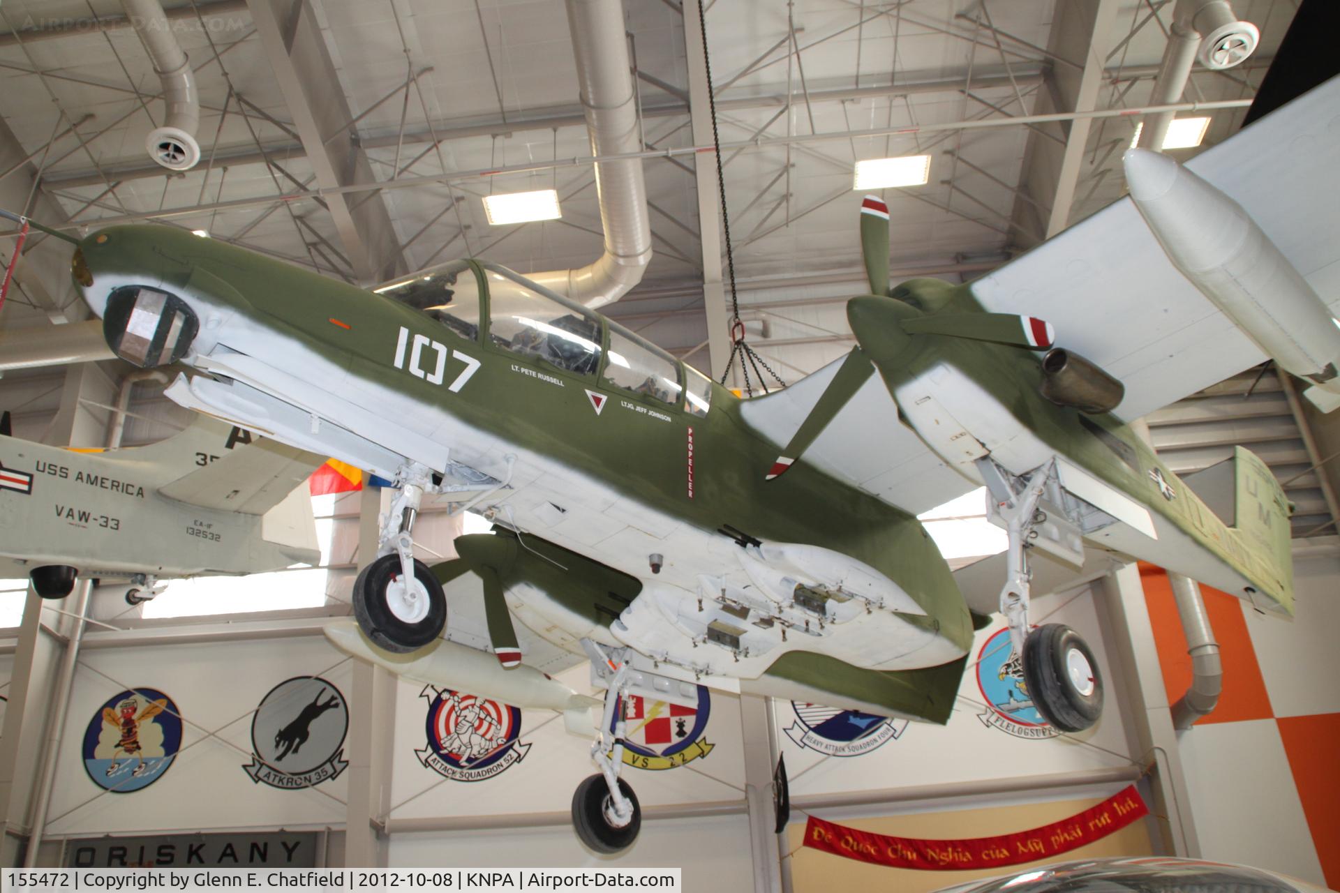 155472, North American Rockwell OV-10D Bronco C/N 305-83, Naval Aviation Museum